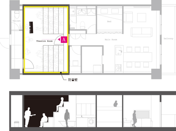 LIVING＆DESIGN2012 特別企画展「リノベーションハウス」出展作図面